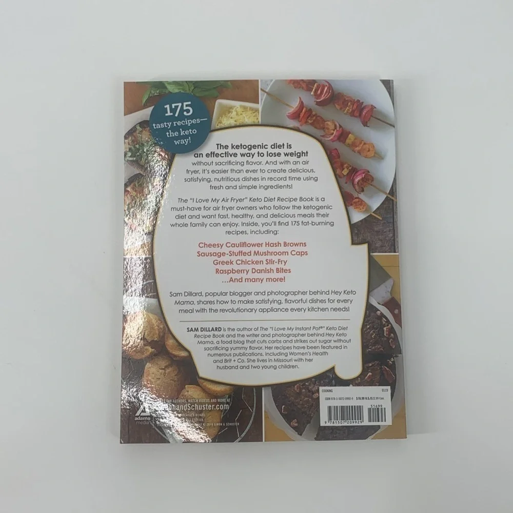 I Love My Air Fryer Keto Cookbook By Sam Dillard